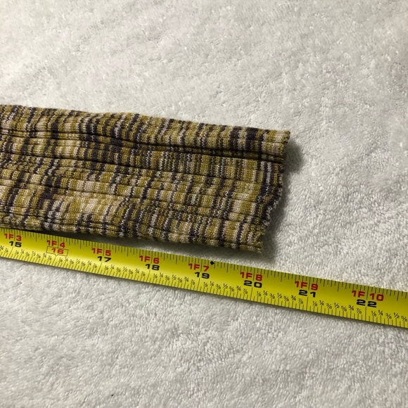 Hooked up Womens Ribbed Collared Cardigan Sweater, Size L, New - Picture 10 of 10